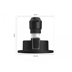 Spot LED RGB inteligent incastrat Philip