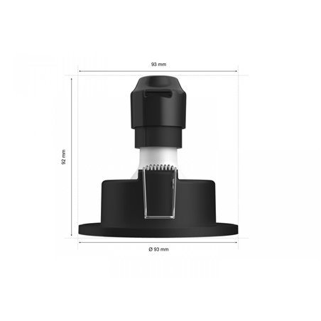 Spot LED RGB inteligent incastrat Philip