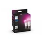 Pachet 2 becuri LED RGB inteligente Phil