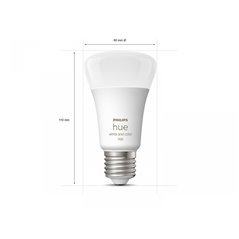 Pachet 2 becuri LED RGB inteligente Phil