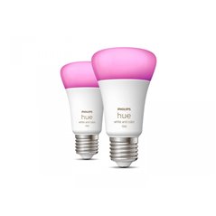 Pachet 2 becuri LED RGB inteligente Phil