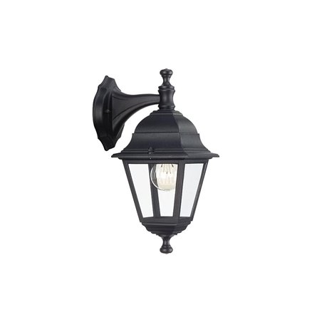 LIMA wall lantern black 1x60W 230V