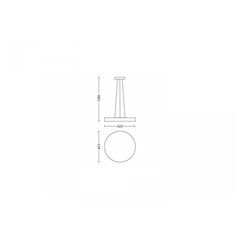 Being Hue pendant black 1x33.5W 24V