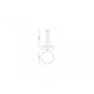 Being Hue pendant black 1x33.5W 24V