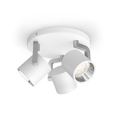 BYRL plate/spiral white 3x4.3W 24V