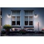 Serres wall lantern black 1x42W 230V
