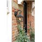 CAMBRIDGE wall lantern BlackBrush 1x60W