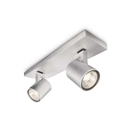 Runner bar/tube aluminium 2x50W 230V