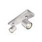 Runner bar/tube aluminium 2x50W 230V