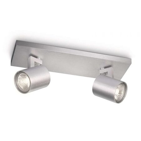 Runner bar/tube aluminium 2x50W 230V
