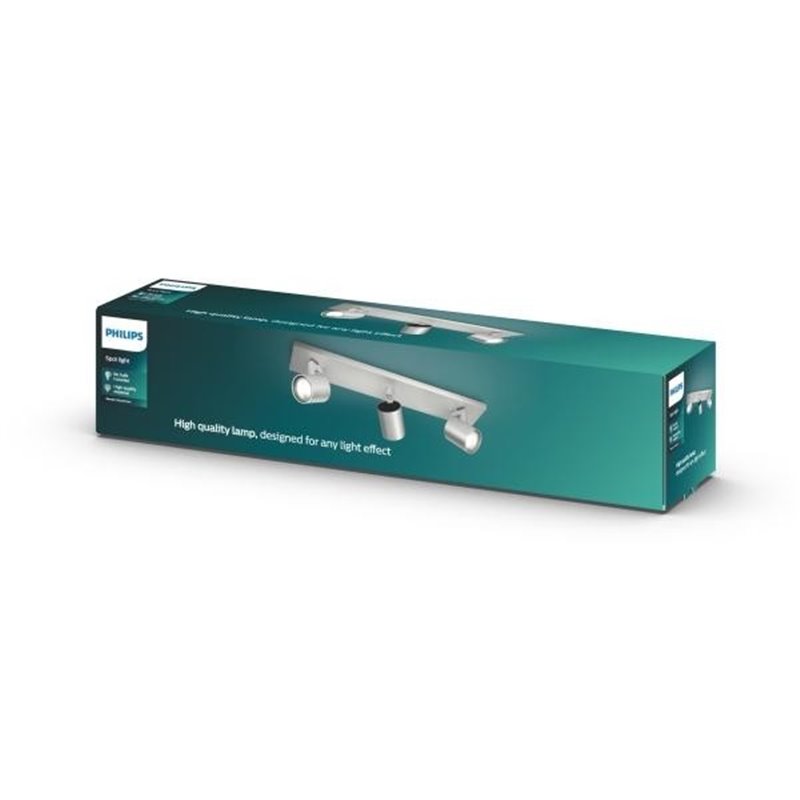 Runner bar/tube aluminium 3x50W 230V