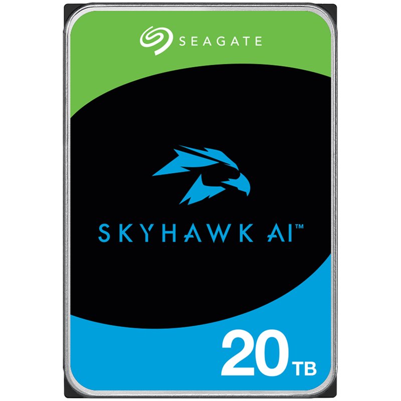 HDD Video Surveillance SEAGATE SkyHawk AI 20TB CMR (3.5", 256MB, SATA 6Gbps, RV Sensors, Rescue Data Recovery Services 3 ani, 55 HDD Video Surveillance SEAGATE SkyHawk AI 20TB CMR (3.5", 256MB, SATA 6Gbps, RV Sensors, Rescue Data Recovery Services 3 ani, 55