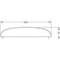 Plafoniera LED PHILIPS,23W,2800lm,Teleco