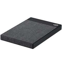 HDD Extern SEAGATE Backup Plus Ultra Touch 1TB, USB 3.0 Type C, AES-256 encryption, Rescue Data Recovery Services, Black