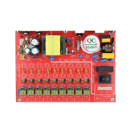 Sursa alimentare CCTV 12V 5A 9 iesiri STR1205-09C