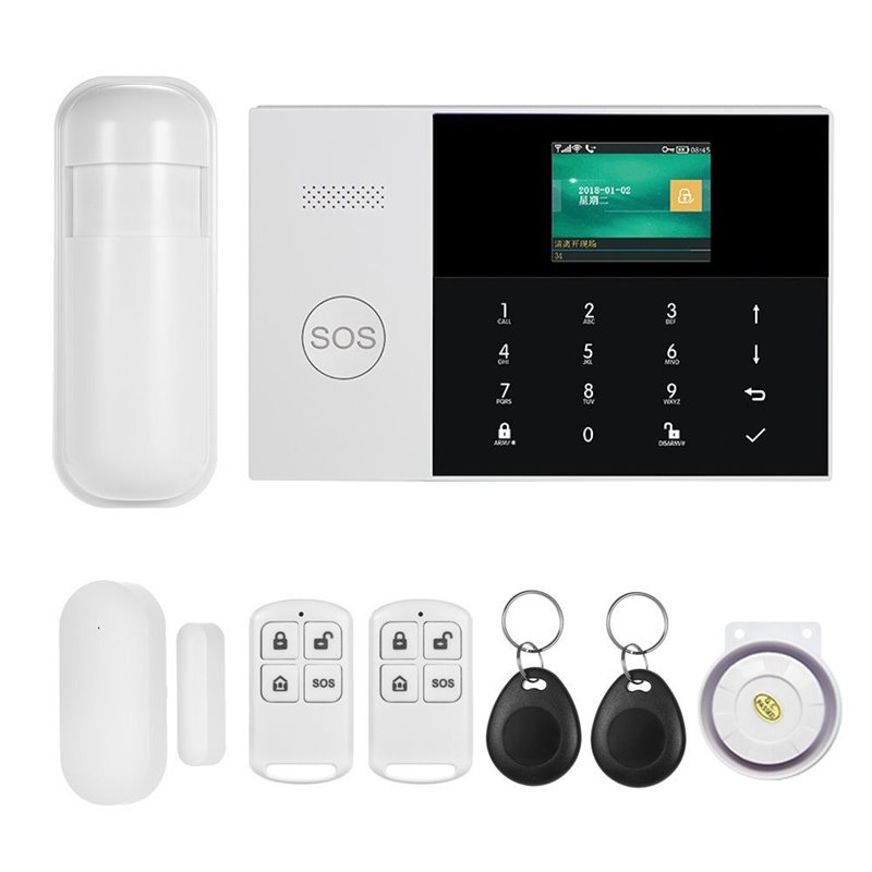 Sistem de alarma wireless PGST PG-105 WIFI GSM Sistem de alarma wireless PGST PG-105 WIFI GSM