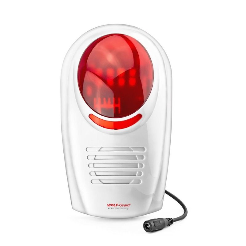 Sirena cu avertizare optica si sonora wireless Wolf-Guard LB-W03 Sirena cu avertizare optica si sonora wireless Wolf-Guard LB-W03