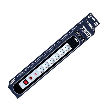 PRELUNGITOR CU PROTECTIE 10M 6 PRIZE SCHUKO A0059021 TED ELECTRIC