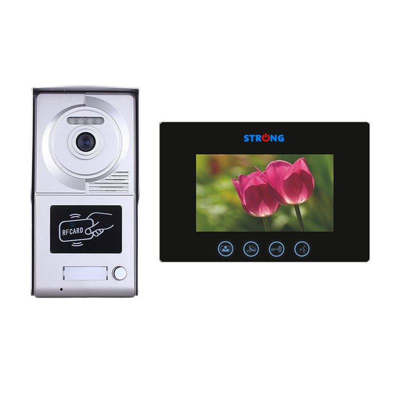 VIDEOINTERFON IP CU CITITOR DE CARD 7" STRONG-2 VIDEOINTERFON IP CU CITITOR DE CARD 7" STRONG-2