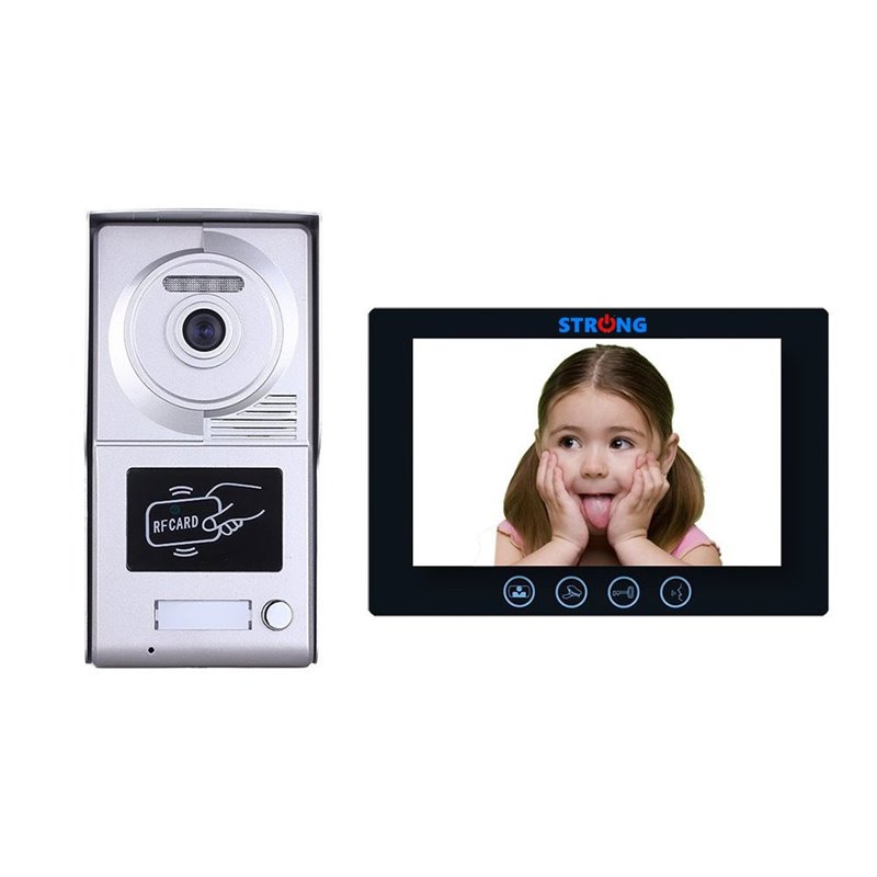 VIDEOINTERFON IP CU CITITOR DE CARD 10" STRONG-4 VIDEOINTERFON IP CU CITITOR DE CARD 10" STRONG-4