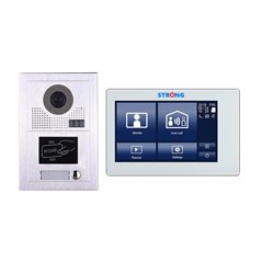 VIDEOINTERFON IP CU CITITOR DE CARD 7" STRONG-12