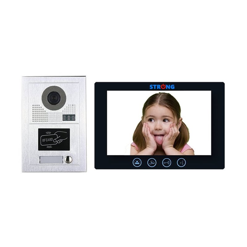 VIDEOINTERFON IP CU CITITOR DE CARD 10" STRONG-16 VIDEOINTERFON IP CU CITITOR DE CARD 10" STRONG-16