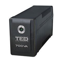 UPS 700VA 400W LED TED LINE INTERACTIVE CU STABILIZATOR 2 IESIRI SCHUKO