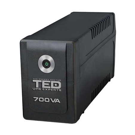 UPS 700VA 400W LED TED LINE INTERACTIVE CU STABILIZATOR 2 IESIRI SCHUKO