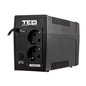 UPS 700VA 400W LED TED LINE INTERACTIVE CU STABILIZATOR 2 IESIRI SCHUKO UPS 700VA 400W LED TED LINE INTERACTIVE CU STABILIZATOR 2 IESIRI SCHUKO