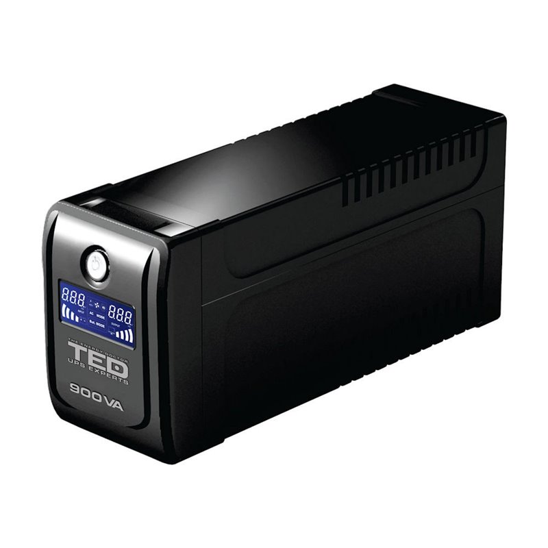UPS 900VA 500W LCD TED LINE INTERACTIVE CU STABILIZATOR 2 IESIRI SCHUKO UPS 900VA 500W LCD TED LINE INTERACTIVE CU STABILIZATOR 2 IESIRI SCHUKO