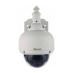 CAMERA IP WIRELESS SRICAM SP015 SPEED DOME HD 1.0MP 720P PAN TILT