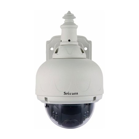 CAMERA IP WIRELESS SRICAM SP015 SPEED DOME HD 1.0MP 720P PAN TILT
