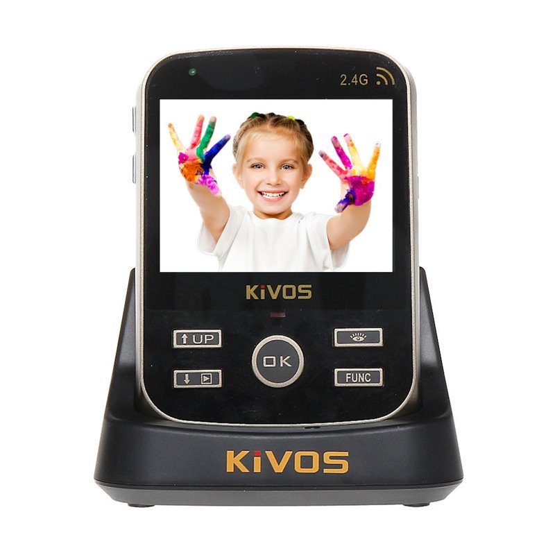 Post interior videointerfon wireless KIVOS KDB301 cu senzor de prezenta Post interior videointerfon wireless KIVOS KDB301 cu senzor de prezenta