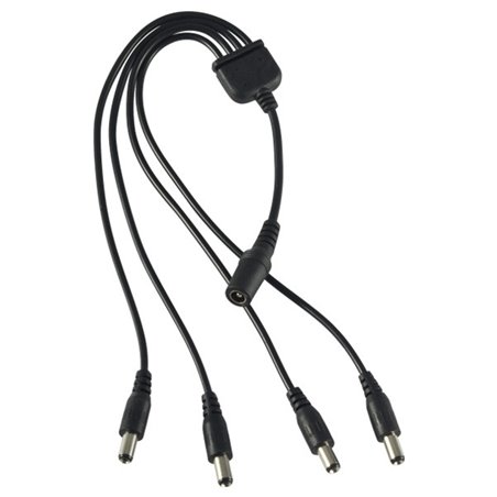 Cablu de alimentare cu splitter pentru 4 camere