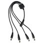 Cablu de alimentare cu splitter pentru 4 camere