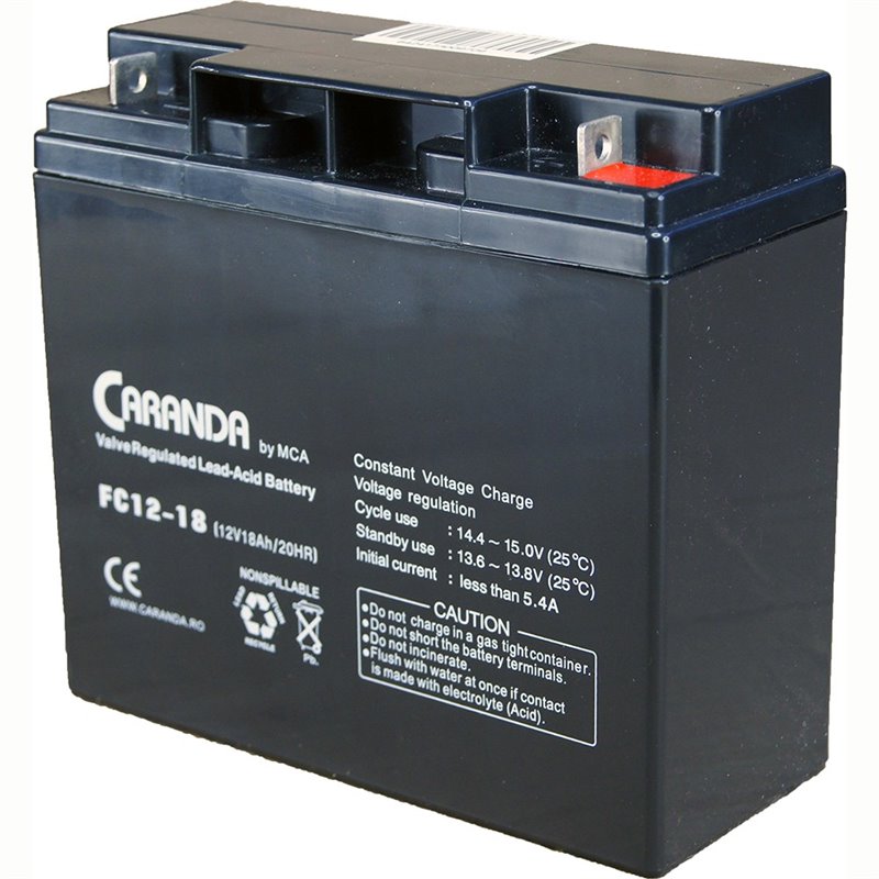 Acumulator VRLA Caranda 12V 18A Acumulator VRLA Caranda 12V 18A