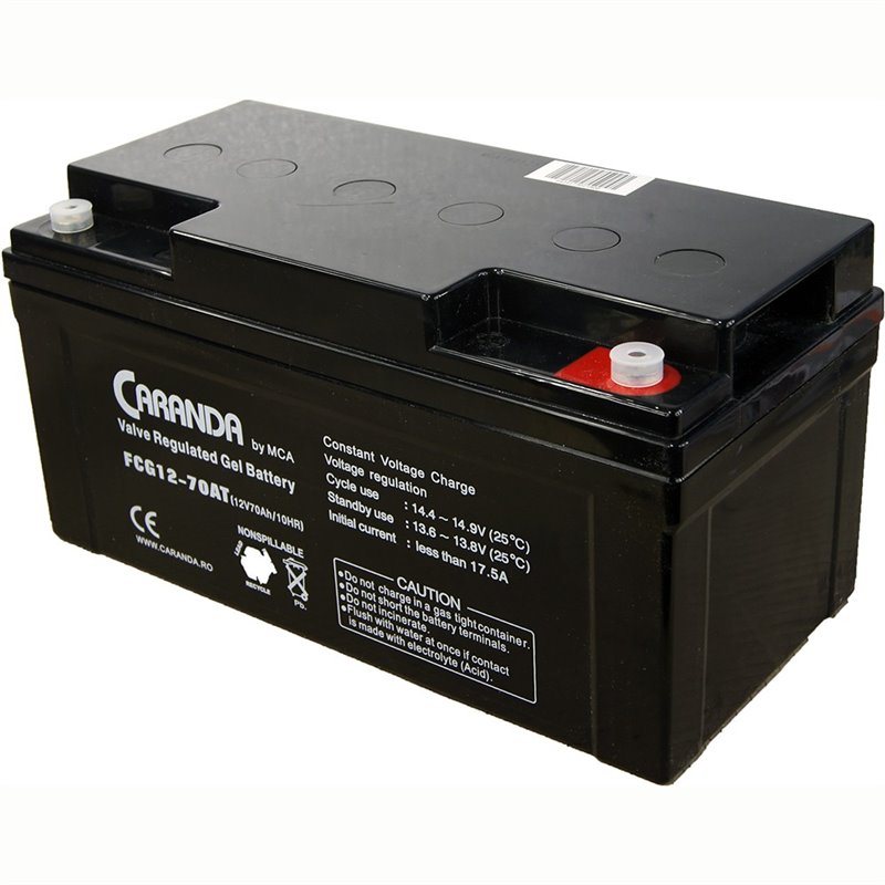 Acumulator Gel VRLA Caranda 12V 70A Acumulator Gel VRLA Caranda 12V 70A