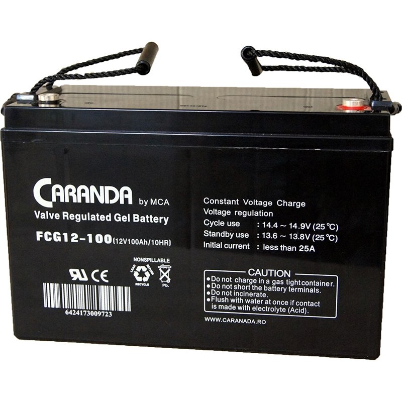 Acumulator Gel VRLA Caranda 12V 100A Acumulator Gel VRLA Caranda 12V 100A