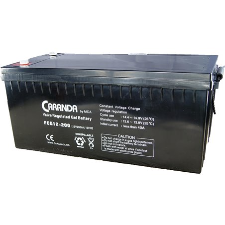 CarandaBaterie Gel VRLA Caranda 12V 200A