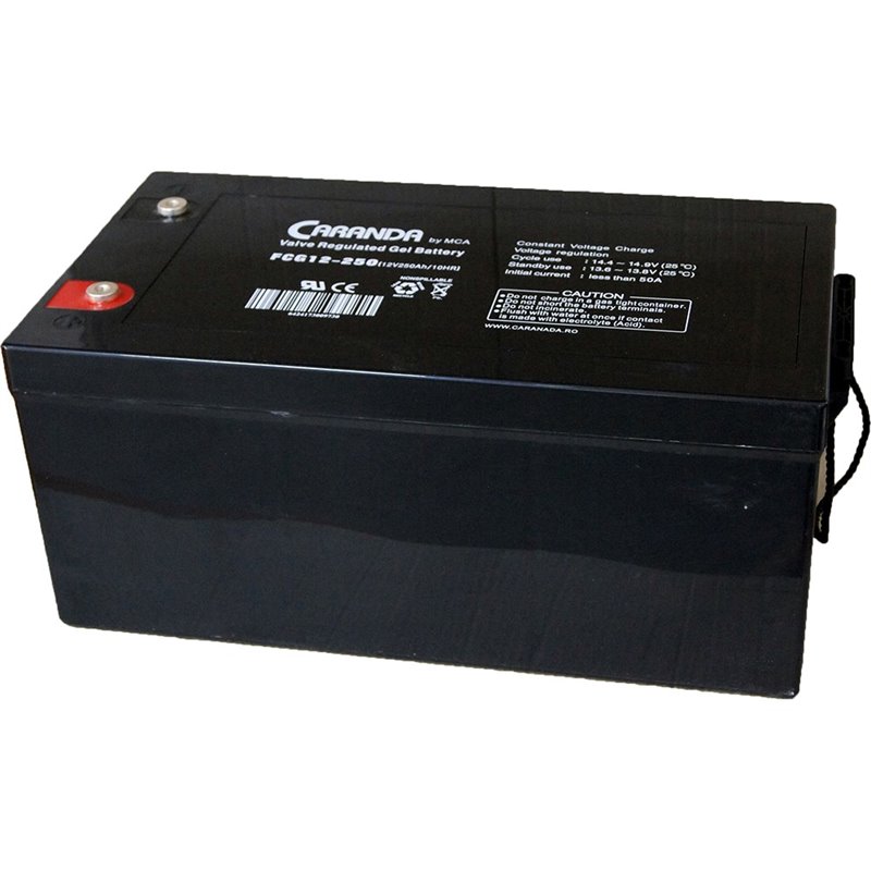 Acumulator Gel VRLA Caranda 12V 250A Acumulator Gel VRLA Caranda 12V 250A
