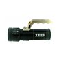 Lanterna metalica 1 LED 10W zoom 3 acumulatori Lanterna metalica 1 LED 10W zoom 3 acumulatori