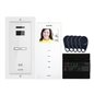Videointerfon Electra Smart+ 3.5” pentru o familie montaj incastrat - alb Videointerfon Electra Smart+ 3.5” pentru o familie montaj incastrat - alb