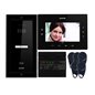 Videointerfon Electra Extra 7” pentru o familie montaj incastrat - negru