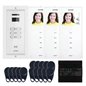 Videointerfon Electra Smart+ 3.5” pentru 3 familii montaj incastrat - alb Videointerfon Electra Smart+ 3.5” pentru 3 familii montaj incastrat - alb