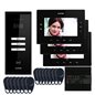 Videointerfon Electra Extra 7” pentru 3 familii montaj aparent Videointerfon Electra Extra 7” pentru 3 familii montaj aparent