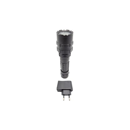 Lanterna metalica led cu acumulator litiu L18650
