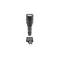 Lanterna metalica led cu acumulator litiu L18650