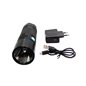 Lanterna metalica led 3 acumulatori litiu L18650 Lanterna metalica led 3 acumulatori litiu L18650