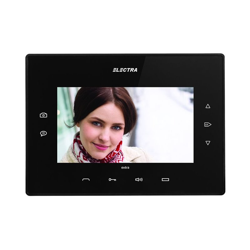 Terminal video 7'' Electra Touch Line Extra - negru Terminal video 7'' Electra Touch Line Extra - negru
