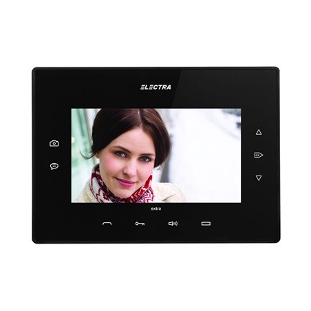 Terminal video 7'' Electra Touch Line Extra - negru